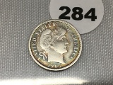 1905 Barber Dime