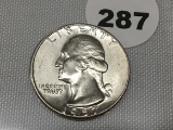 1957 Washington Quarter, UNC