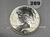 1924 Peace Dollar, UNC