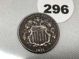1874 Shield Nickel