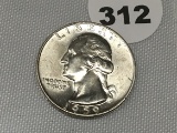 1959-D Washington Quarter, UNC