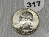 1960 Washington Quarter, UNC