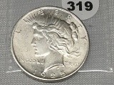 1925 Peace Dollars