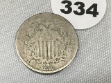 1868 Shield Nickel