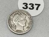 1910-D Barber Dime