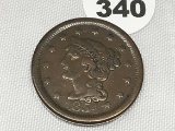 1854 Large Cent