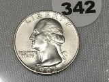 1962-D Washington Quarter, UNC