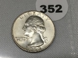 1963-D Washington Quarter, UNC