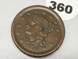 1855 Large Cent