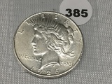 1926-D Peace Dollar, AU