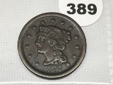 1857 Large Cent