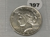 1924 Peace Dollar