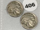 1921, 21-S Buffalo Nickels