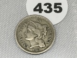 1873 Three Cent Nickel
