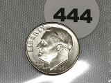 1958-D Roosevelt Dime, UNC