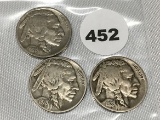 1928, 28-D, 28-S Buffalo Nickels