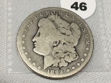 1892-CC Morgan Dollar