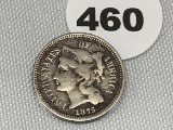 1975 Three Cent Nickel