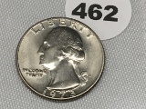 1973-D Washington Quarter, UNC