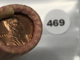 Roll of 1977-D Lincoln Cents, UNC