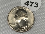 1974 Washington Quarter, UNC