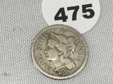 1879 Three Cent Nickel
