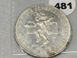 1968 Olympic Mexico 25 Pesos