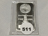 One Ounce Fine Silver Bar
