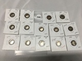 Lot of (14) Proof Roosevelt Dimes (2000's)