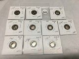 Lot of (10) Proof Roosevelt Dimes (2000's)
