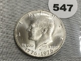 1976-S Bic. Kennedy Half, UNC