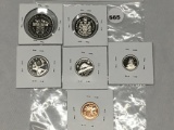 1971 Canada 6 pc. Proof Set in 2 X 2's