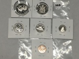 1974 Canada 6 pc. Proof Set in 2 X 2's