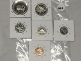 1975 Canada 6 pc. Proof Set in 2 X 2's