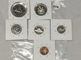 1978 Canada 6 pc. Proof Set in 2 X 2's