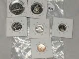 1979 Canada 6 pc. Proof Set in 2 X 2's