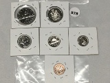 1984 Canada 6 pc. Proof Set in 2 X 2's