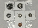 1985 Canada 6 pc. Proof Set in 2 X 2's