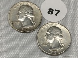 1942, 42-S Washington Quarters