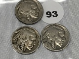 1928, 28-D, 28-S Buffalo Nickels