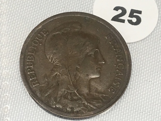 1917 France 10 Centimes