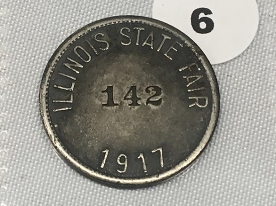 1947 Illinois State Fair Token