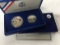 1986 Liberty 2 pc Proof Coins (.77% Silver Dollar)
