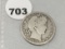 1909-S Barber Quarters