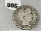 1899-O Barber Half