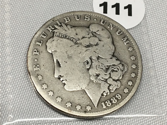 1889-CC Morgan Dollar