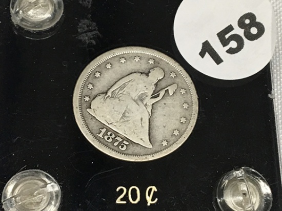 1875-S Seated 20 Cents