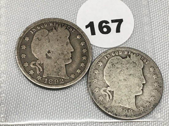 1892, 98 Barber Quarters