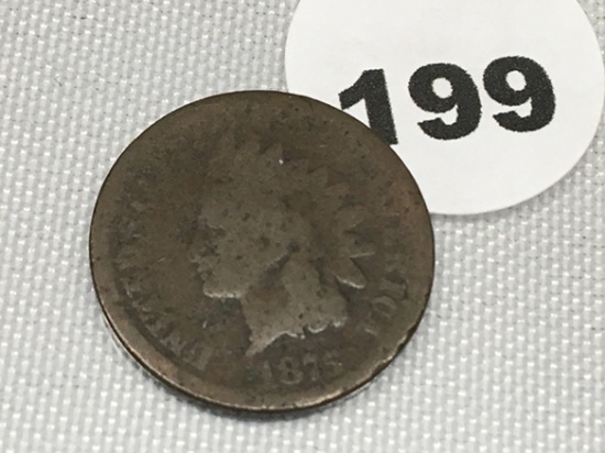 1875 Indian Cent