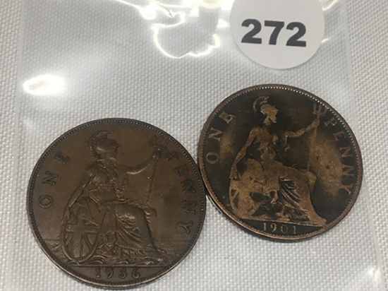 1901, 36 British Cent